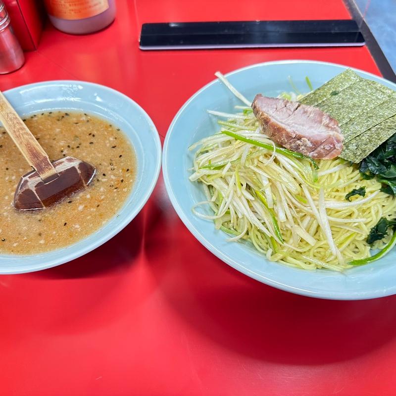 ネギつけ麺　大盛り(ラーメンショップ椿 横山店)