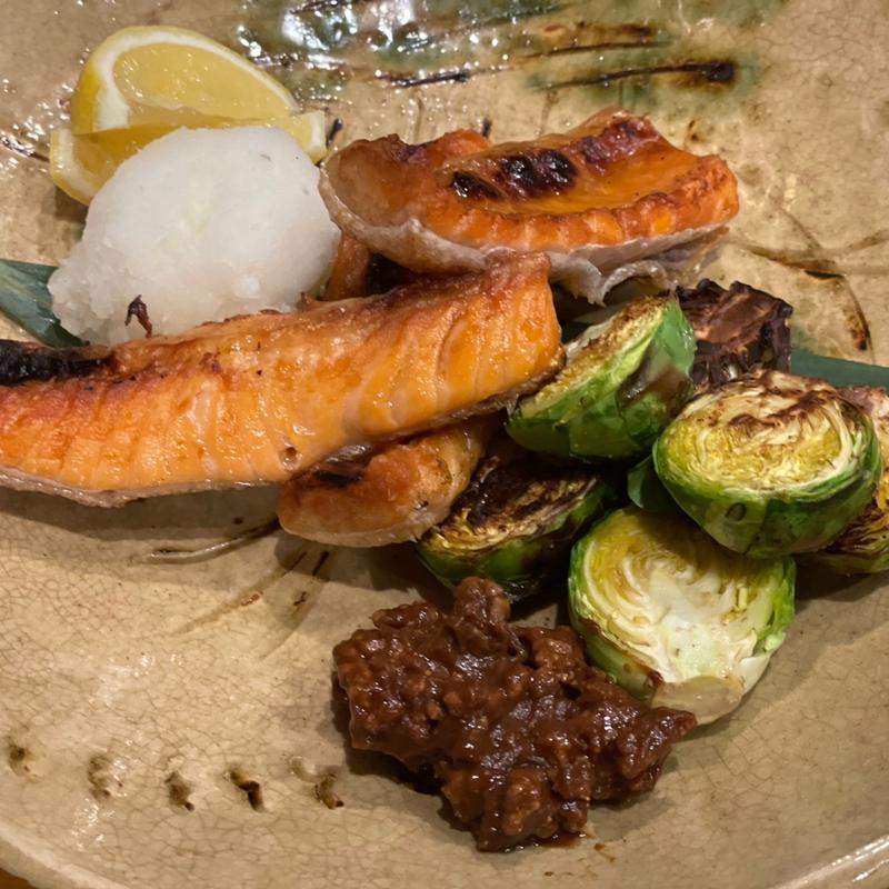 鮭のハラス焼き(燈火)