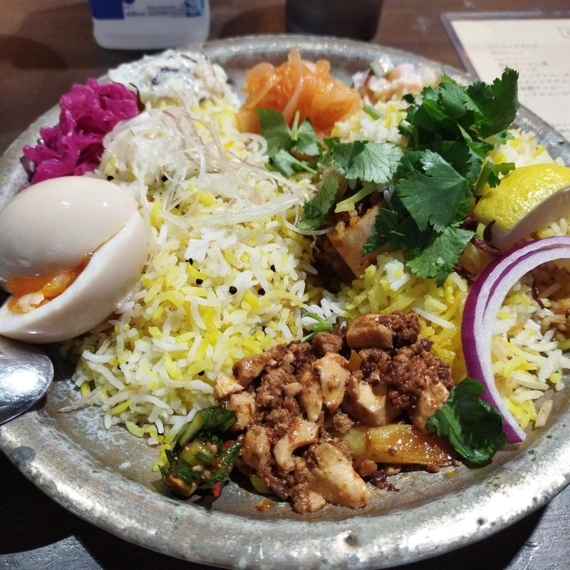 2種盛り(ビリヤニ専門店 INDIA GATE)