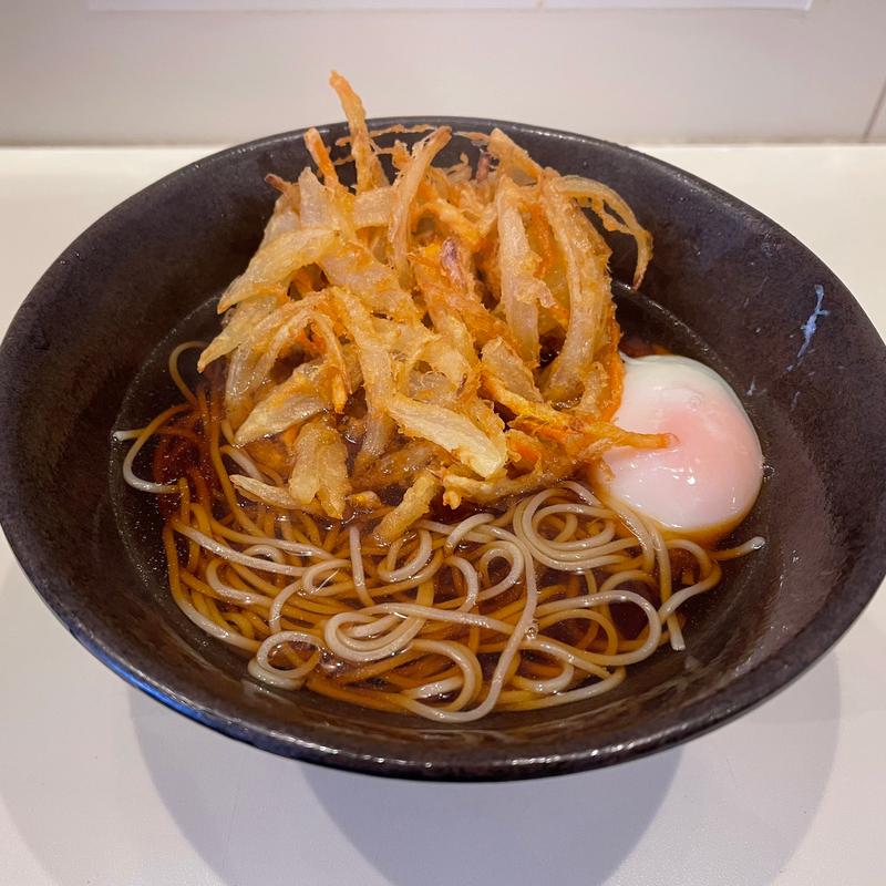 朝そば(ゆで太郎もつ次郎 名古屋住吉店)