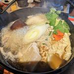 地鶏なべ御膳(りょうり舎やまゆ)