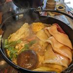 牡丹鍋御膳(りょうり舎やまゆ)