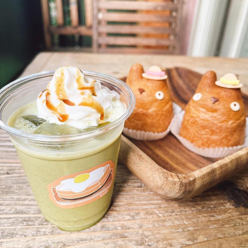 抹茶ラテ アイス( TOLO COFFE&BAKERY(トロ コーヒーアンドベーカリー))