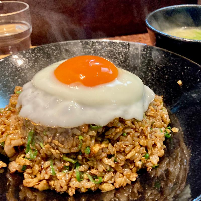 黒玉炒飯(亀吉)