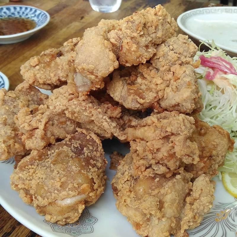 からあげ定食(イナリ食堂)