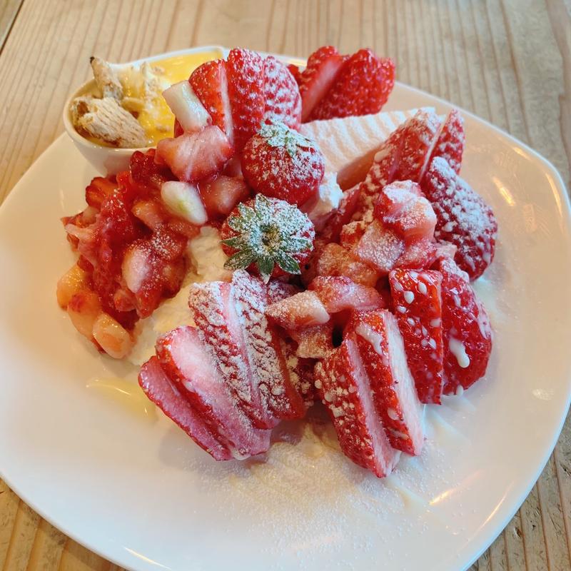 苺だけじゃないプレート(苺の伊藤園)