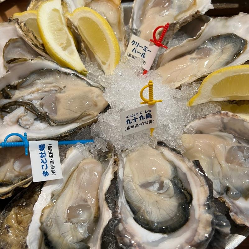 牡蠣3種盛り(かき小屋 町田 )