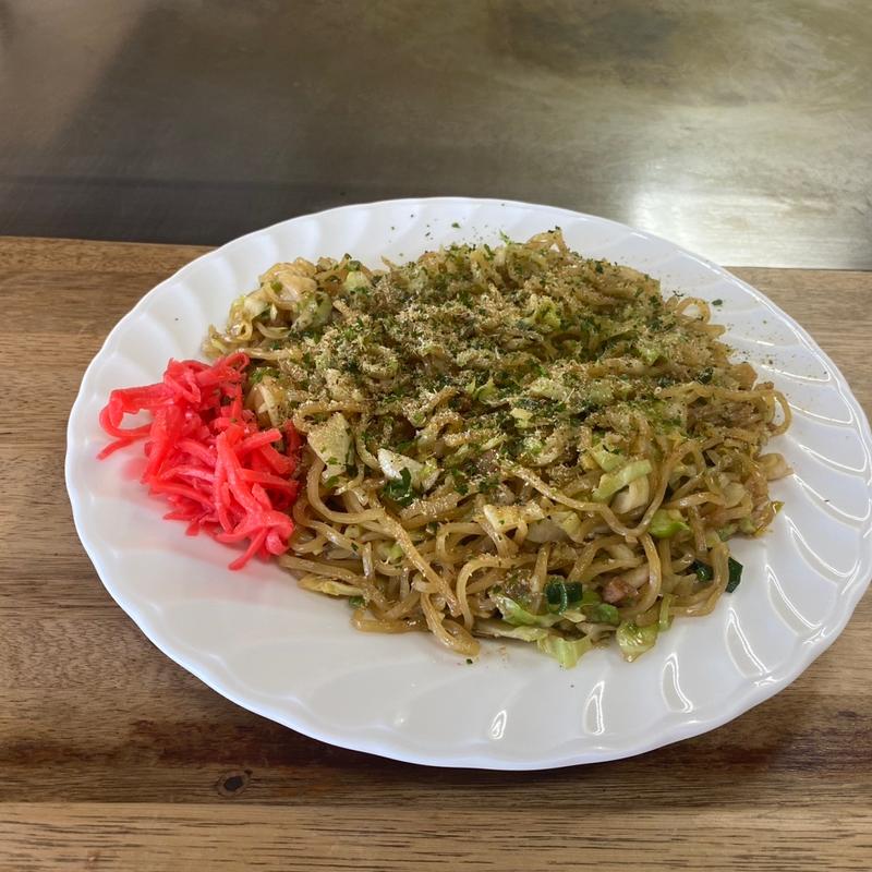 並そば(大盛)(うめづお好み焼・やきそば店 )