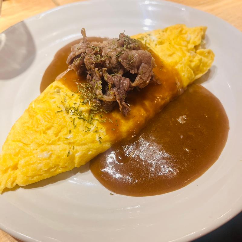 オムライス(常夜亭 徳)