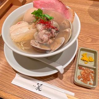 蛤と牡蠣 汐SOBA(銀座 篝 ルクア大阪店)