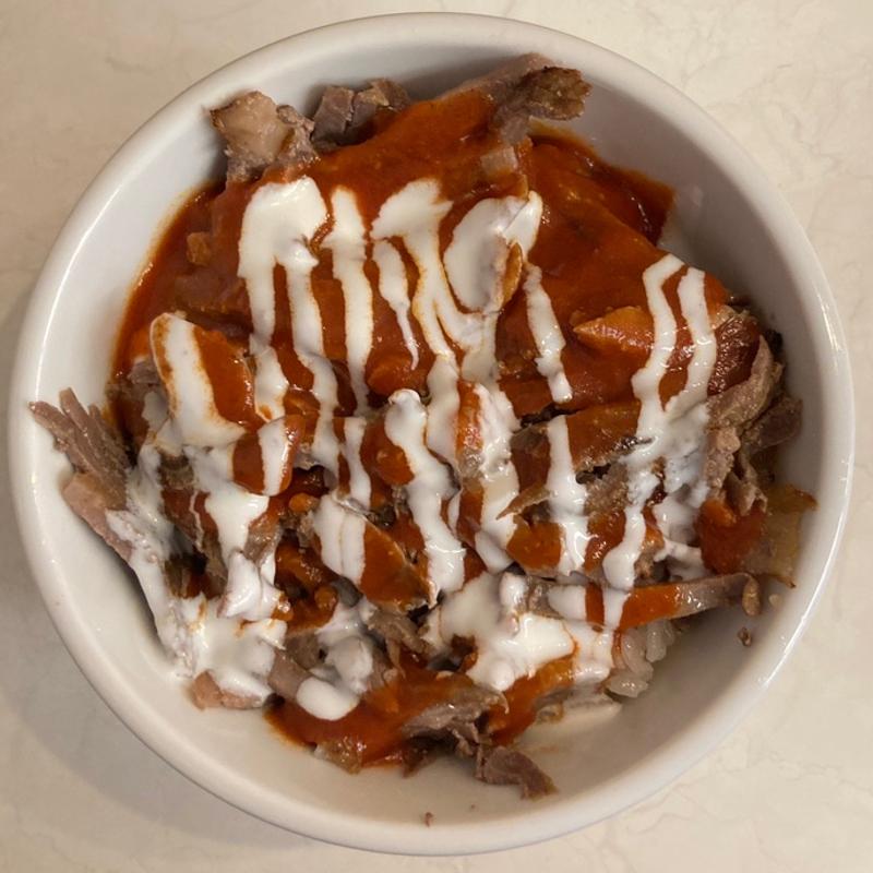 ビーフケバブ丼(スターケバブ・アキバテラス)