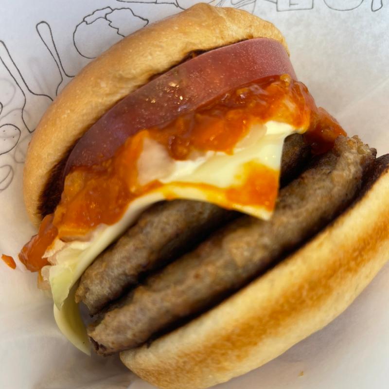 ダブルモスチーズバーガー(モスバーガー 那覇新都心店 )
