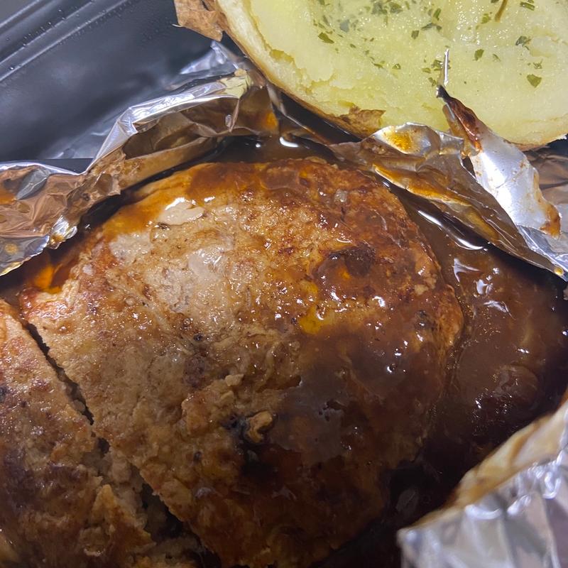 包み焼きハンバーグ(ココス イオン市川妙典店)