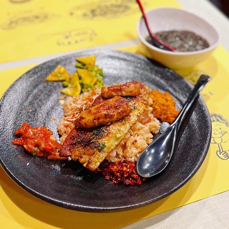 サバとバナナ(curry Punje)