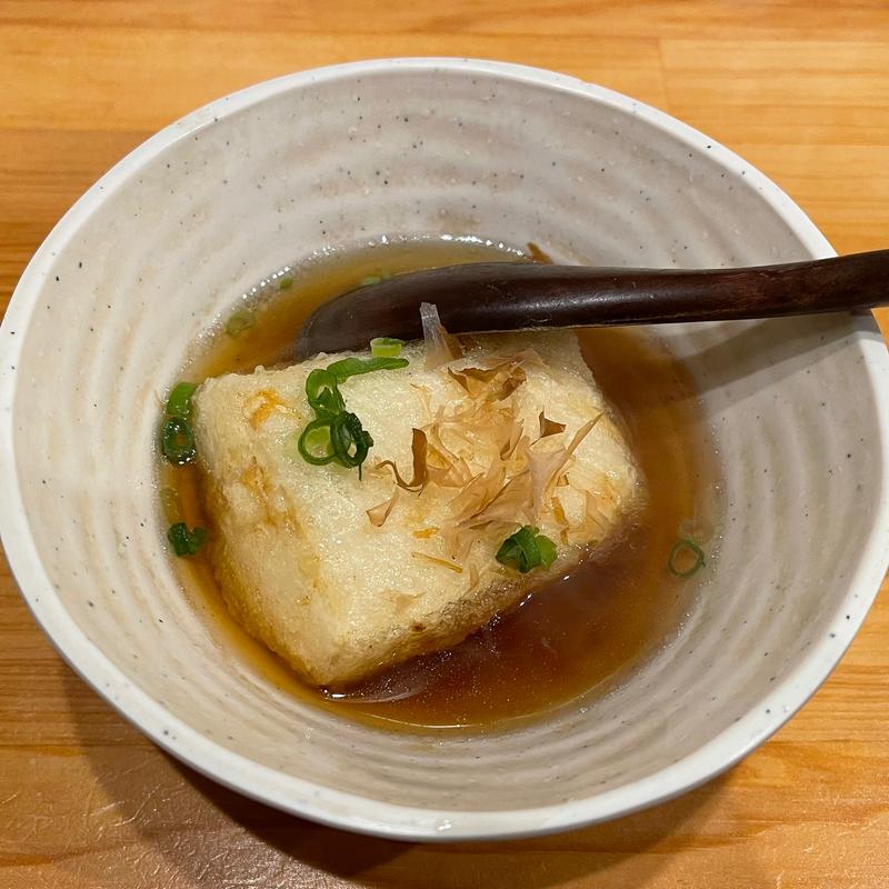 揚げ出し豆腐(沼津北口 大衆酒場イマさん)