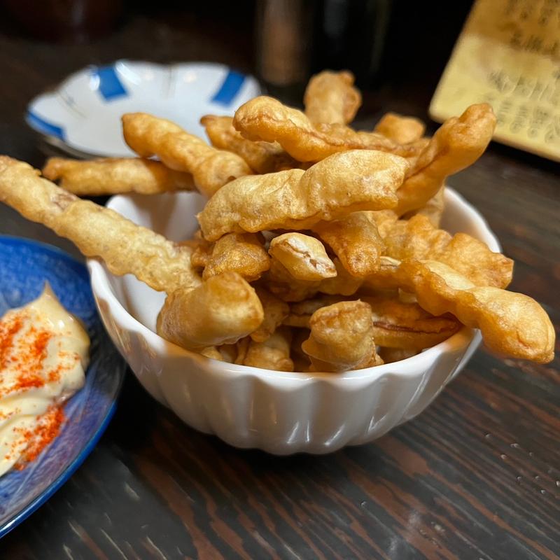 付き出しのイカフライ(俵 )