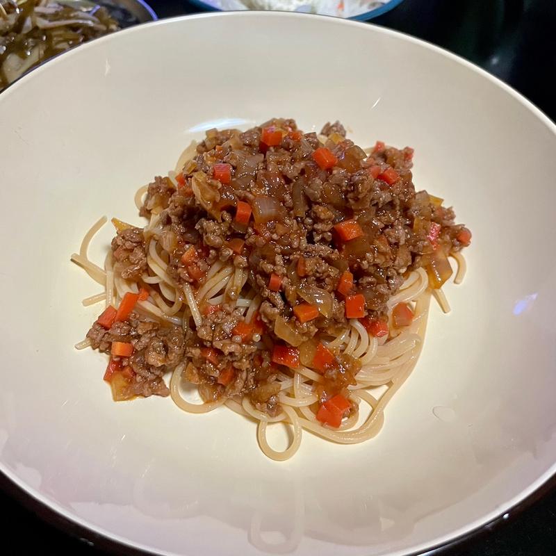 ミートスパゲティ(ジャパンミート 千葉ニュータウン店)