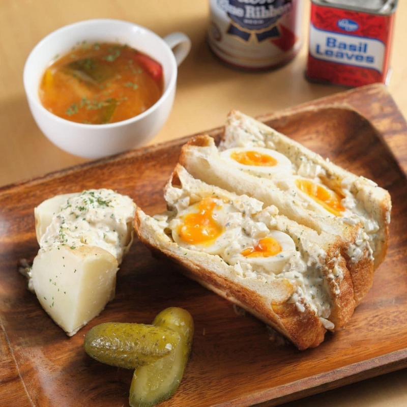 エッグサンド(下北沢 カフェSTABLER Shimokitazawa Meatsand 2nd)