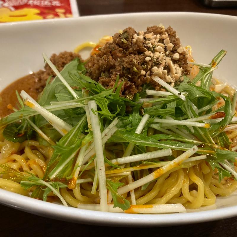 汁なし担々麺(桃源花 泉店)
