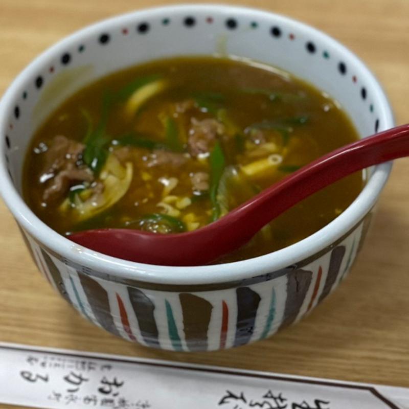 カレーうどん(おかる )