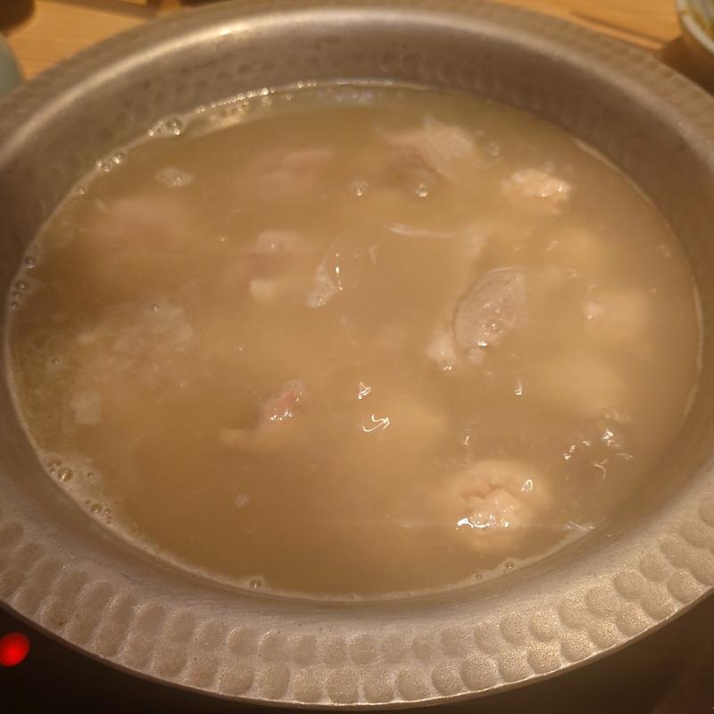 水炊き(博多華味鳥 銀座二丁目店)