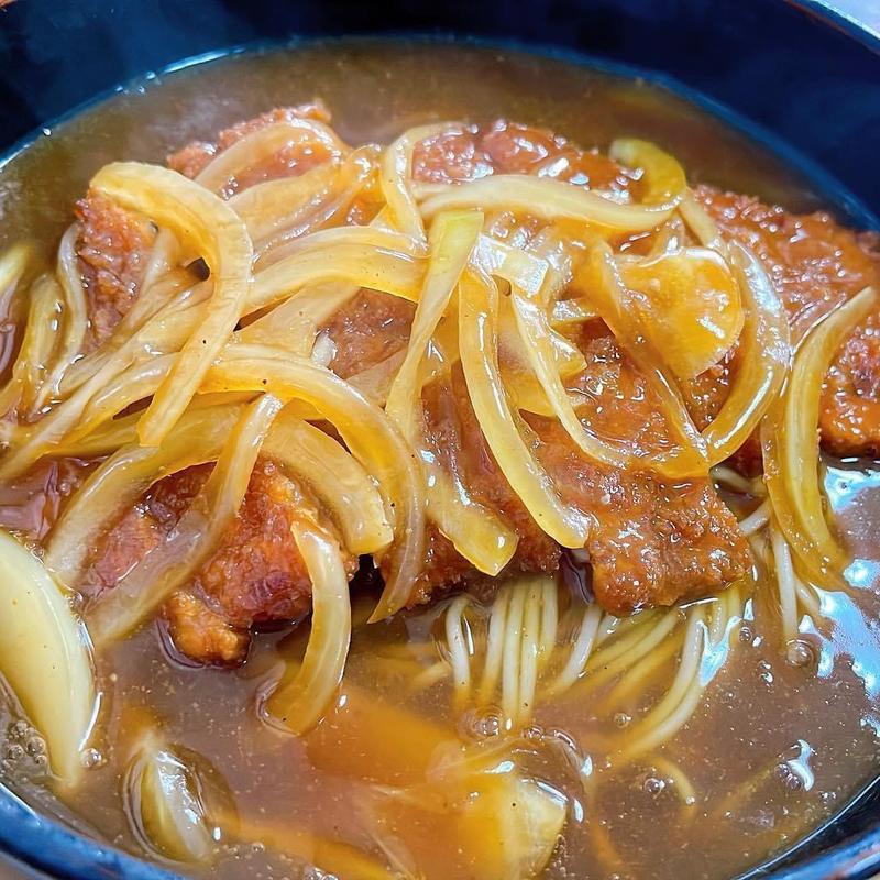 カツカレー南蛮そば(能登屋 )