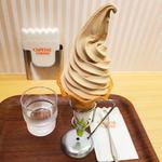 コーヒーソフトクリーム(キャピタルコーヒー 吉祥寺東急店)