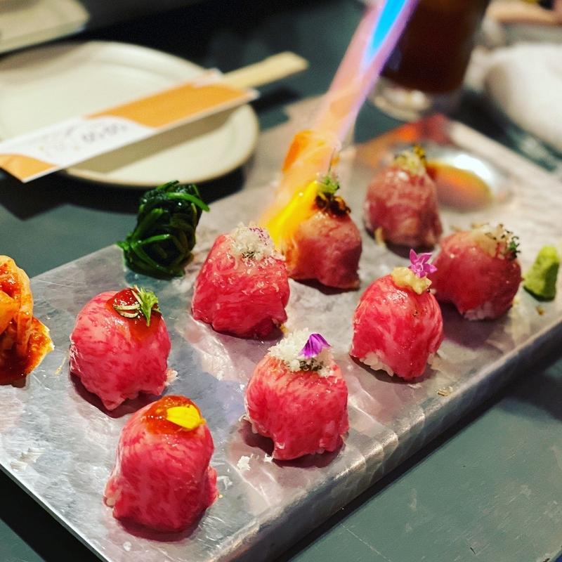 手鞠焼肉寿司(京都焼肉 enen)