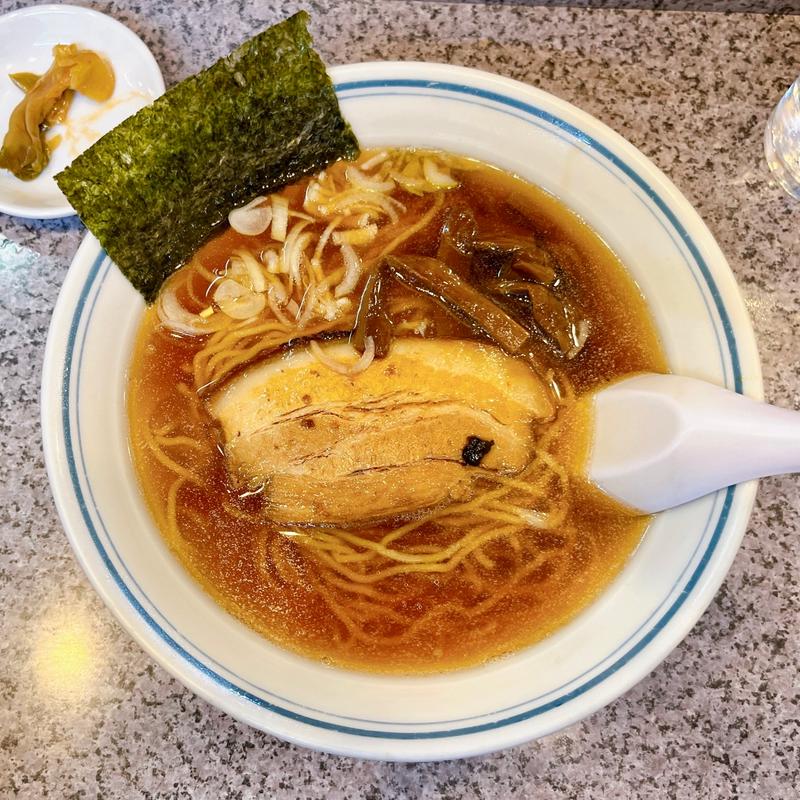ラーメン･小かゆセット(味の萬楽)
