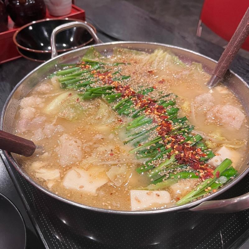 モツ鍋(味噌)(牛もつ鍋専門　やま本 )