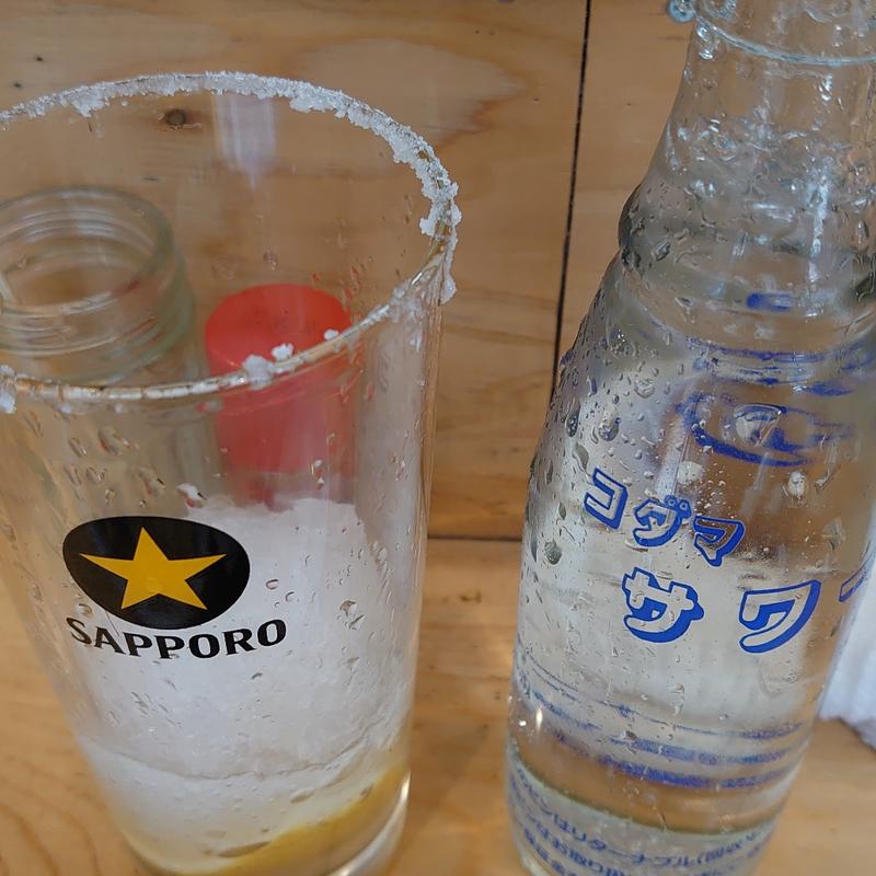 レモンサワー(もつ焼き でん 戸越銀座店)