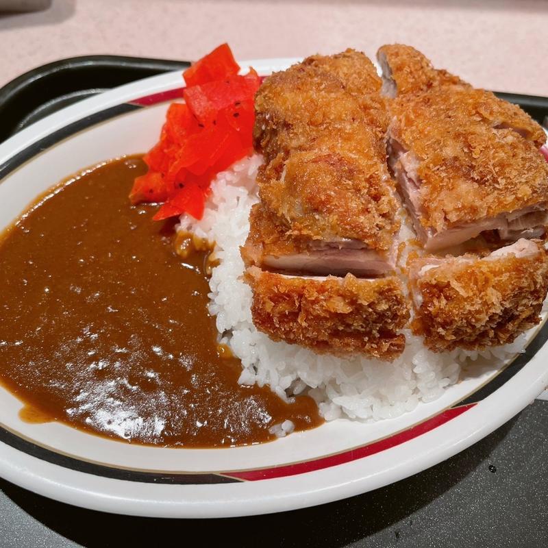トッピング ハンバーグ(カレーショップ アルプス)