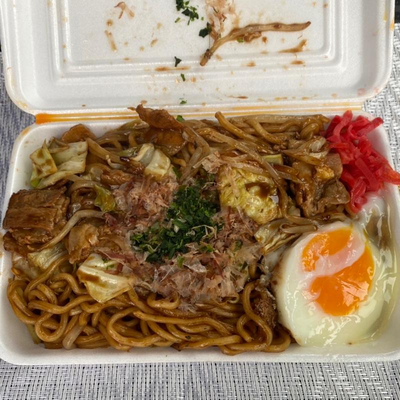 焼きそば(お好み焼きモナ)