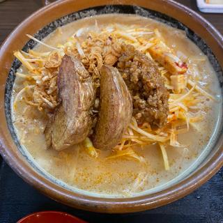 肉ネギ味噌ラーメン(味噌蔵麺四朗 知多店)