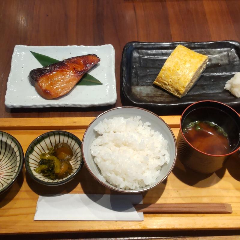 銀しゃり定食〈風〉日替り(人形町 田酔本店)