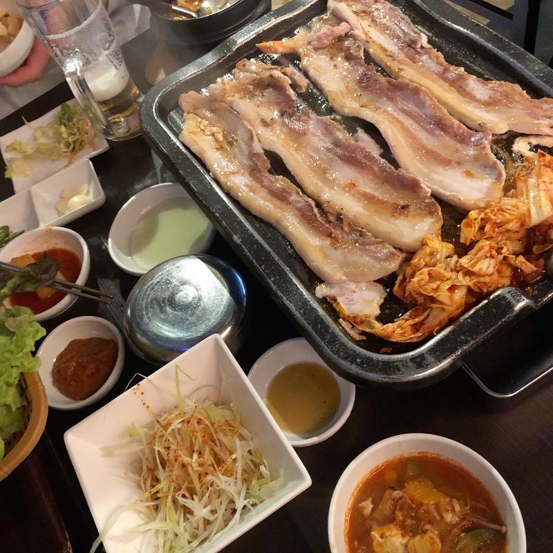 生サムギョプサルセット(とんなら本店)