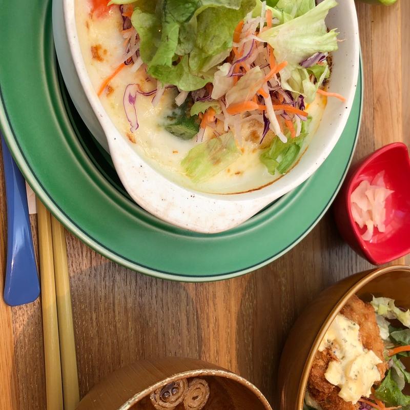 wドリア　カキフライ(Chawan 仙台パルコ店)