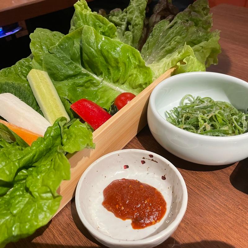 減農サンチュ ハーフサイズ(焼肉ぽんが田町店)