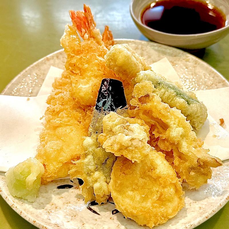 エビ天ぷら盛り合わせ(ことぶき)