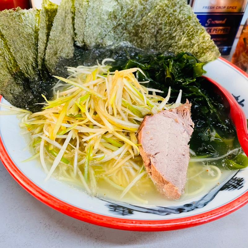 塩ラーメン＋ネギ＋海苔＋わかめ(ラーメンショップ 122号騎西店)