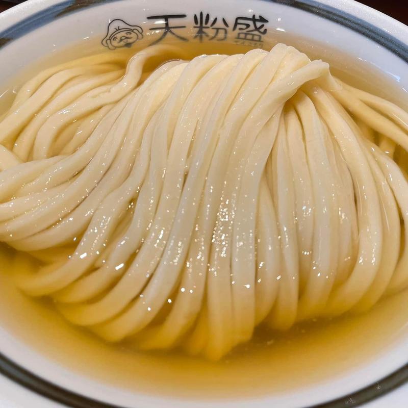 ひやかけ大盛り(手作りうどん讃岐 天粉盛)