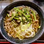 山菜そば温