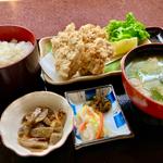 鶏から定食（塩味）