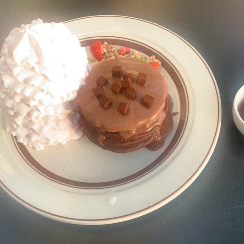 メルティンショコラパンケーキ(Eggs 'n Things 湘南江ノ島店)