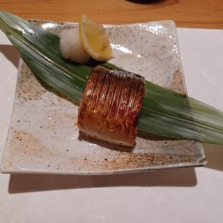 金華サバの炭火焼き(金市朗 仙台駅前店 （キンイチロ）)