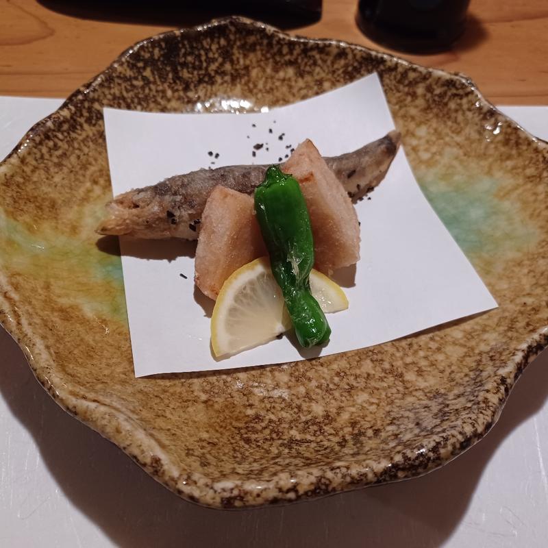 目光と筍の唐揚げ(金市朗 仙台駅前店 （キンイチロ）)