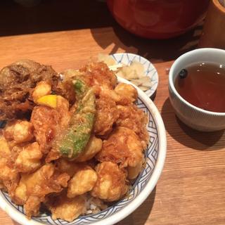 天ばら丼(天丼 金子屋 赤坂店 )