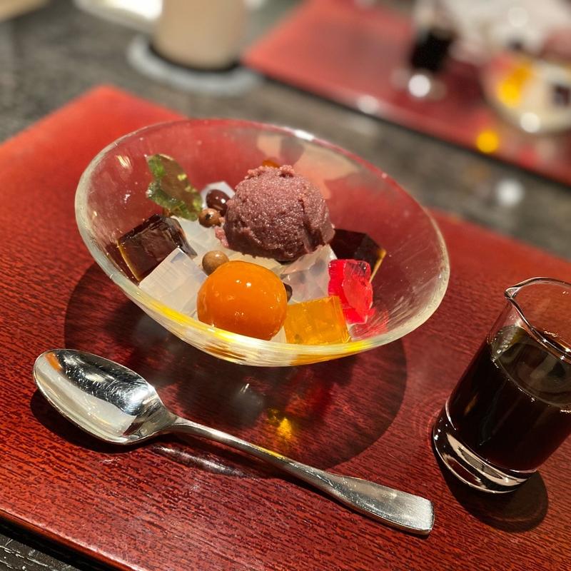 あんみつ(とらや 帝国ホテル店)