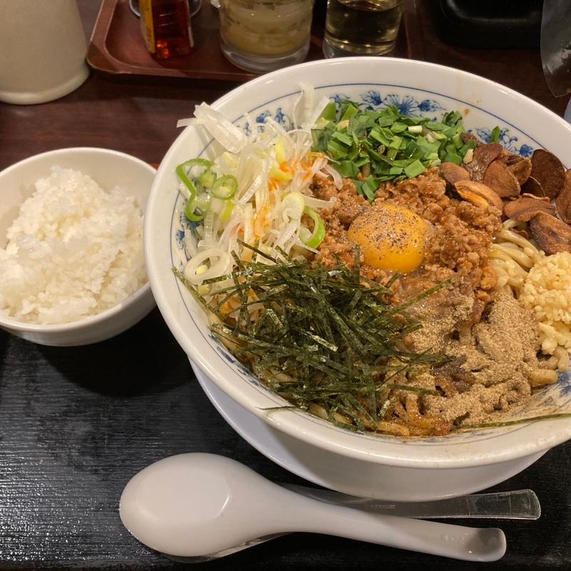 台湾まぜそば(追い飯付き)(仙台大勝軒 )