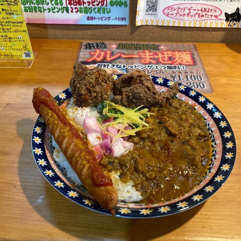 竹鶏カリー(1種盛り)(カリーハウス マシャーーラ)